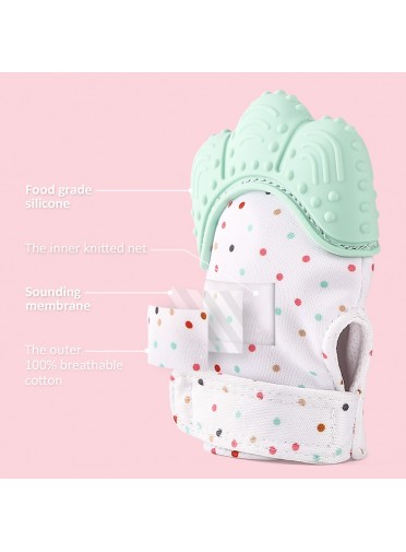 Infant Teething Mitten with Adjustable Strap