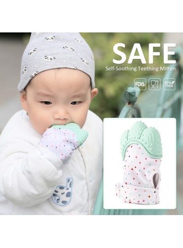 Infant Teething Mitten with Adjustable Strap